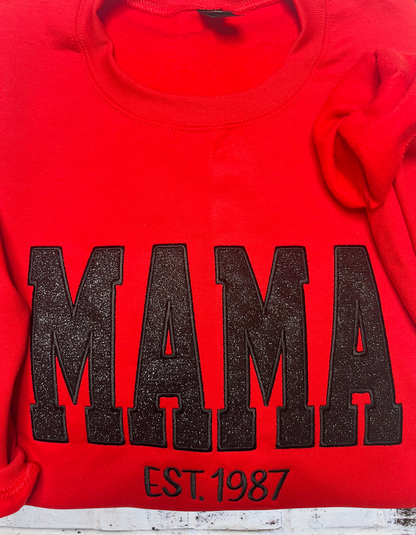 Glitter Mama Sweatshirt (Customize)