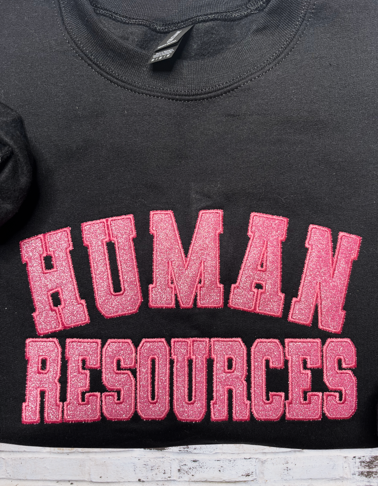 Human Resources/Occupation Glitter Sweatshirt (Customize)