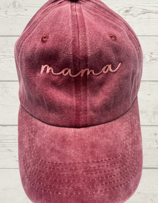 Mama Washed Hat