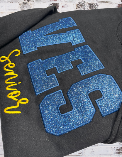 School Glitter Sweatshirt