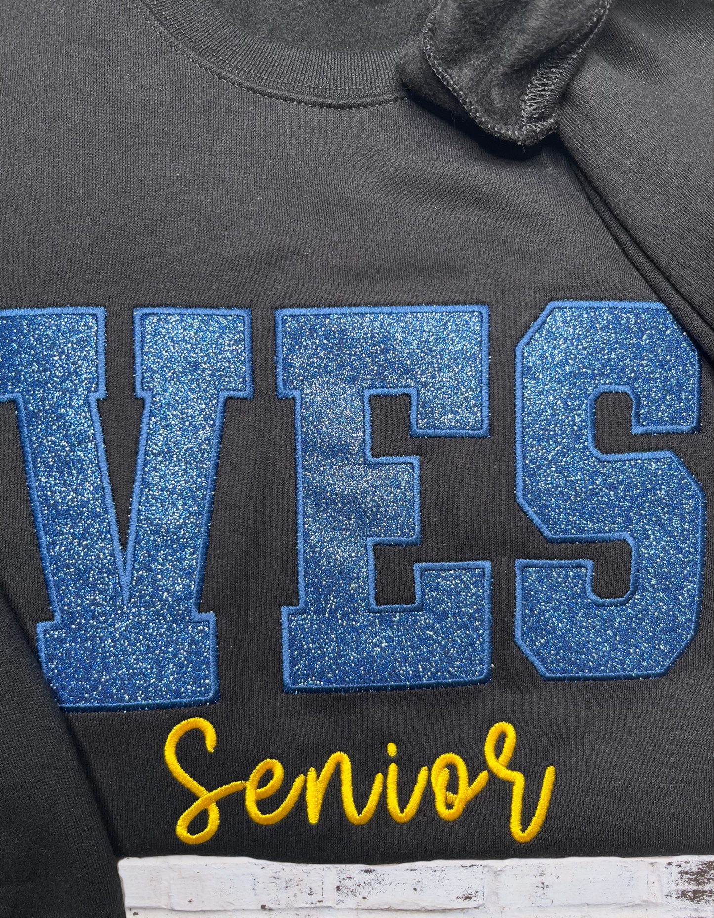 School Glitter Sweatshirt