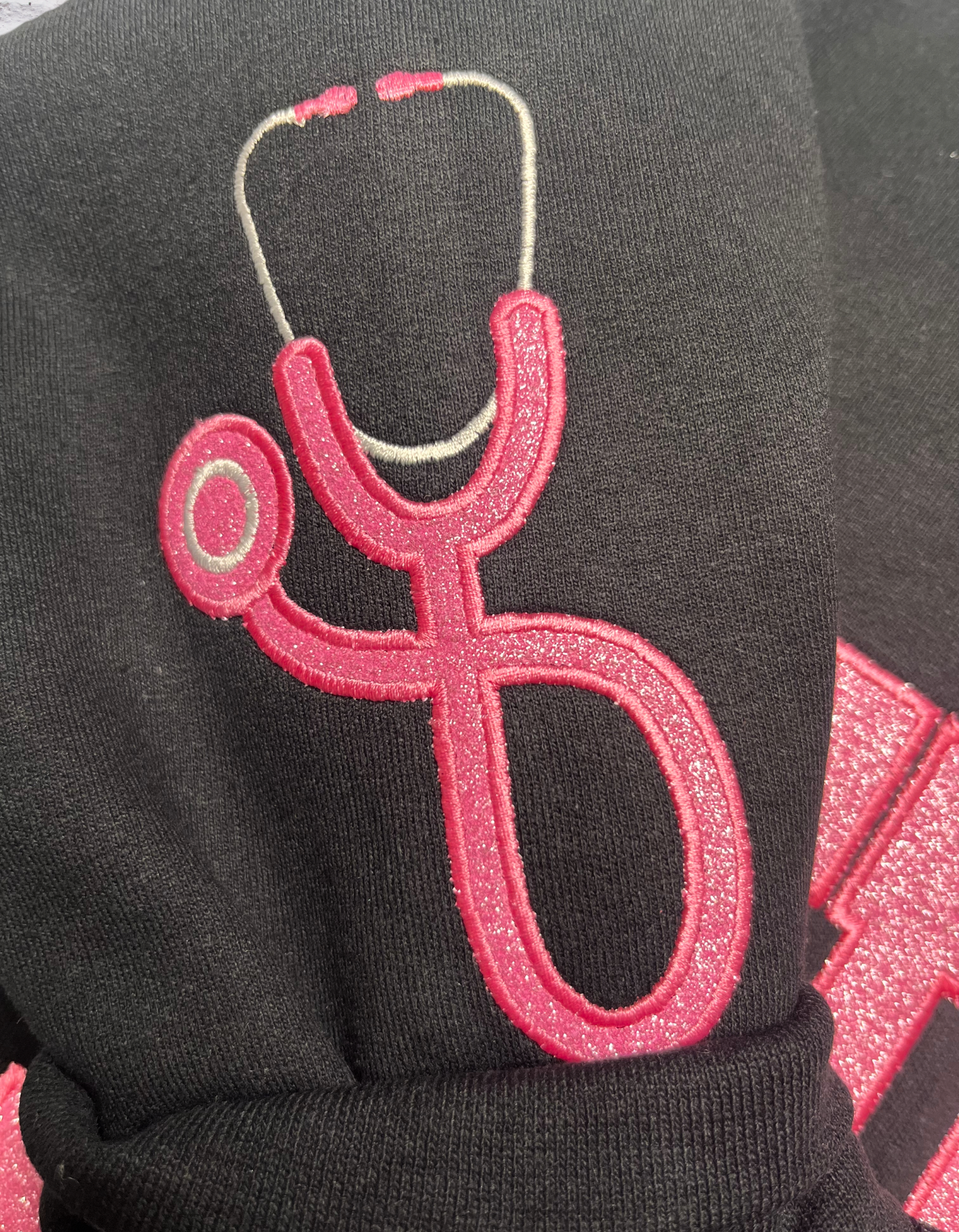 Nurse/Occupation Glitter Sweatshirt (Customize)