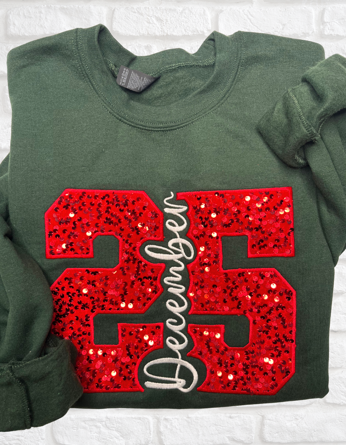 December 25th Sequins Embroidered Sweatshirt #2
